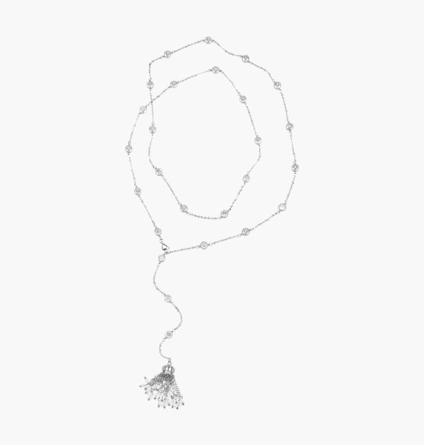 Transformable necklace with tassel